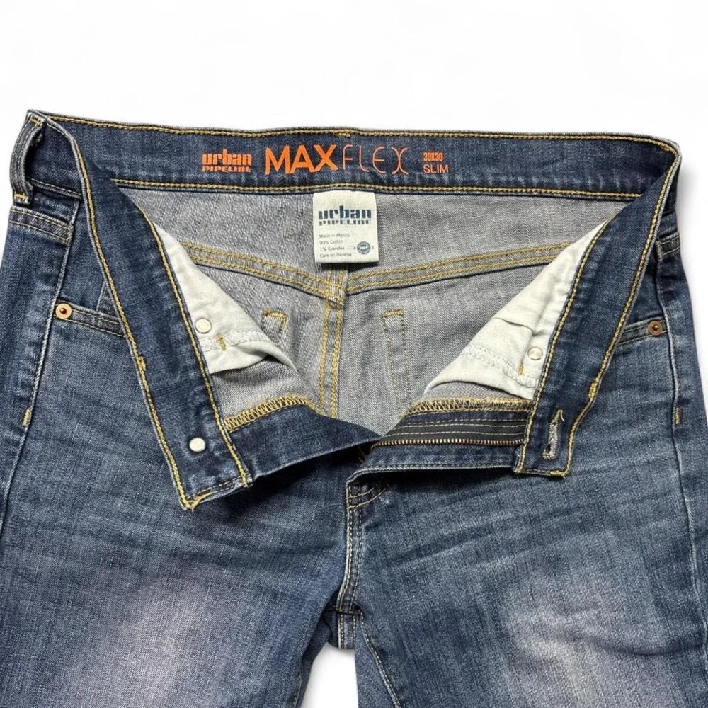 Urban Pipine Max Flex Slim Straight Jeans, Size 30x30 - Picture 5 of 7
